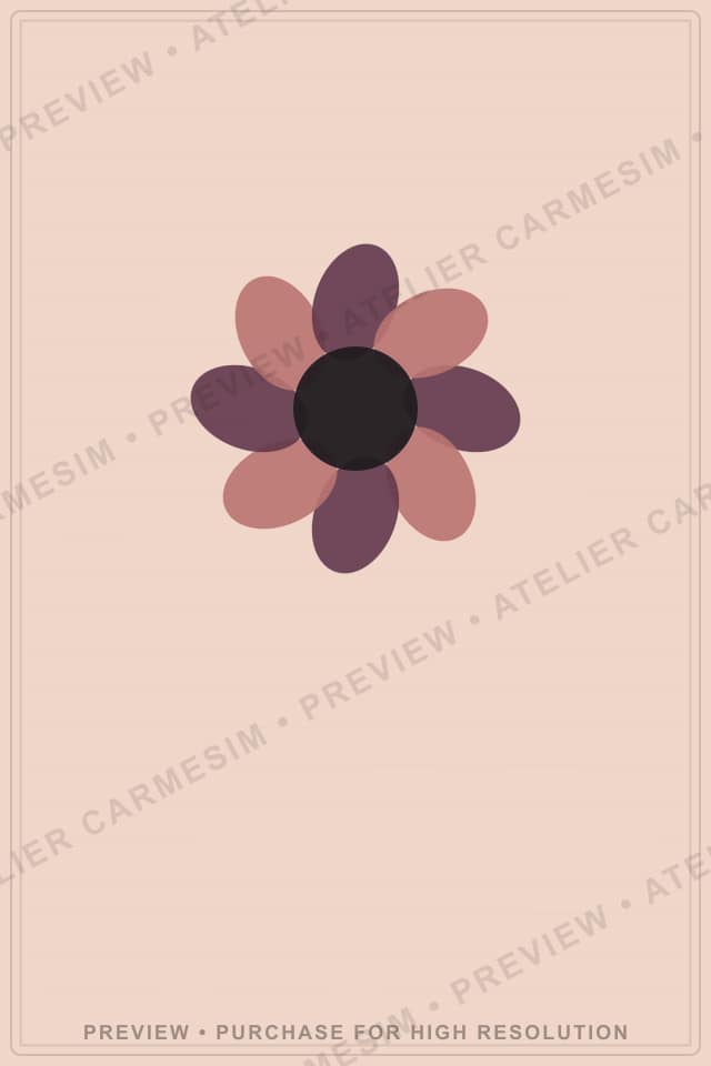 Carmesim Canopy No. 000010 — Curated Contemporary Wall Art